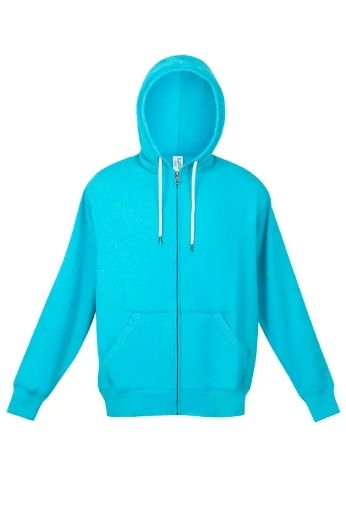 Picture of RAMO, Mens Heather Zip Hoodie